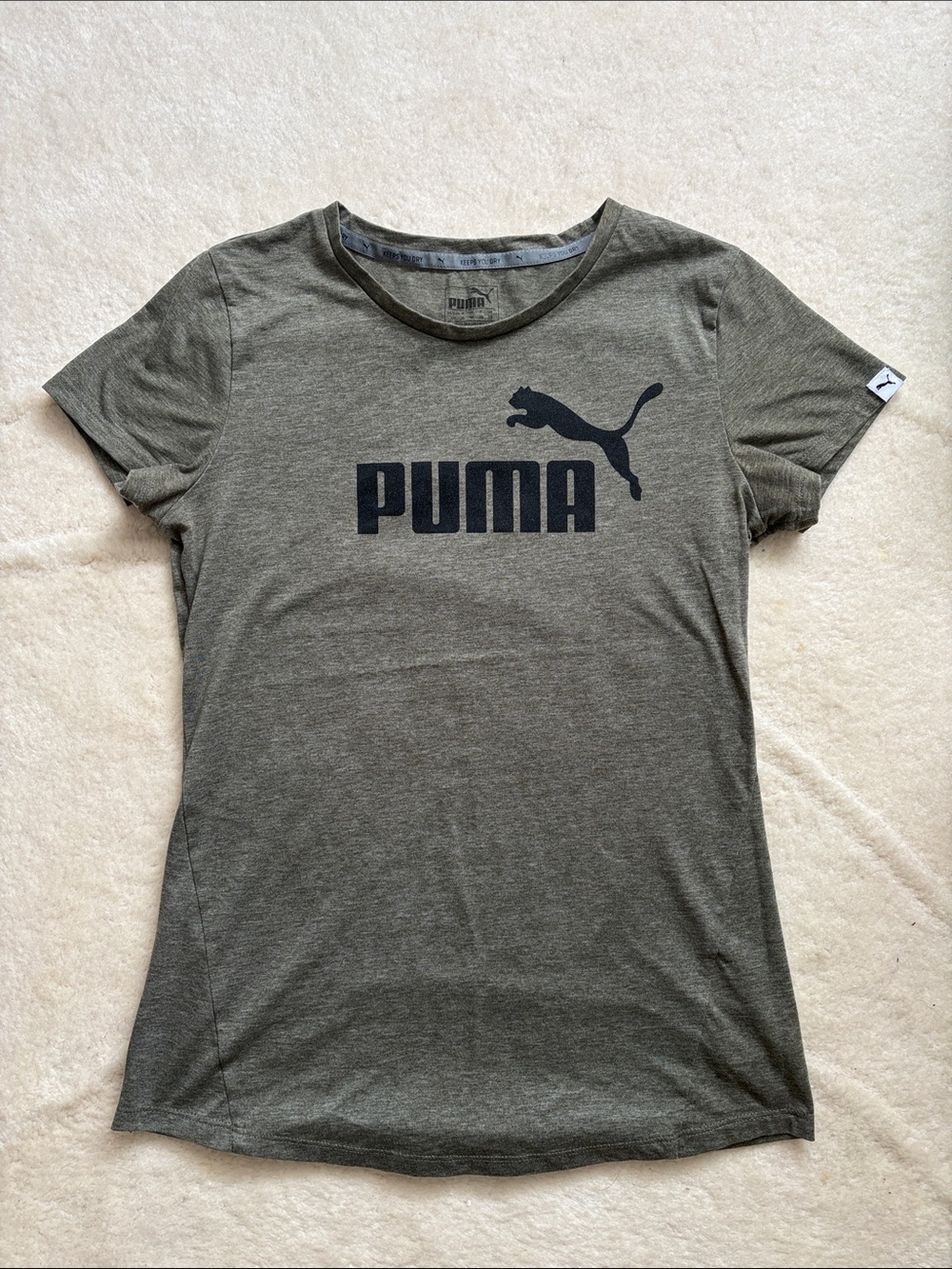 Puma Olive Green Shirt